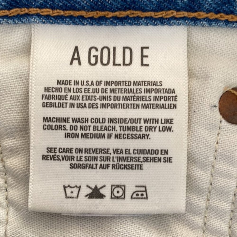 ❗️SOLD❗️Agolde Distressed Jamie High Rise Classic in Dakota Jeans Size 29 - Picture 7 of 8